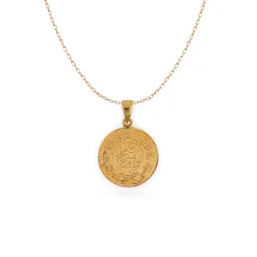 1/4 Saudi Gold Jeneh Necklace | Medium | Pre-order