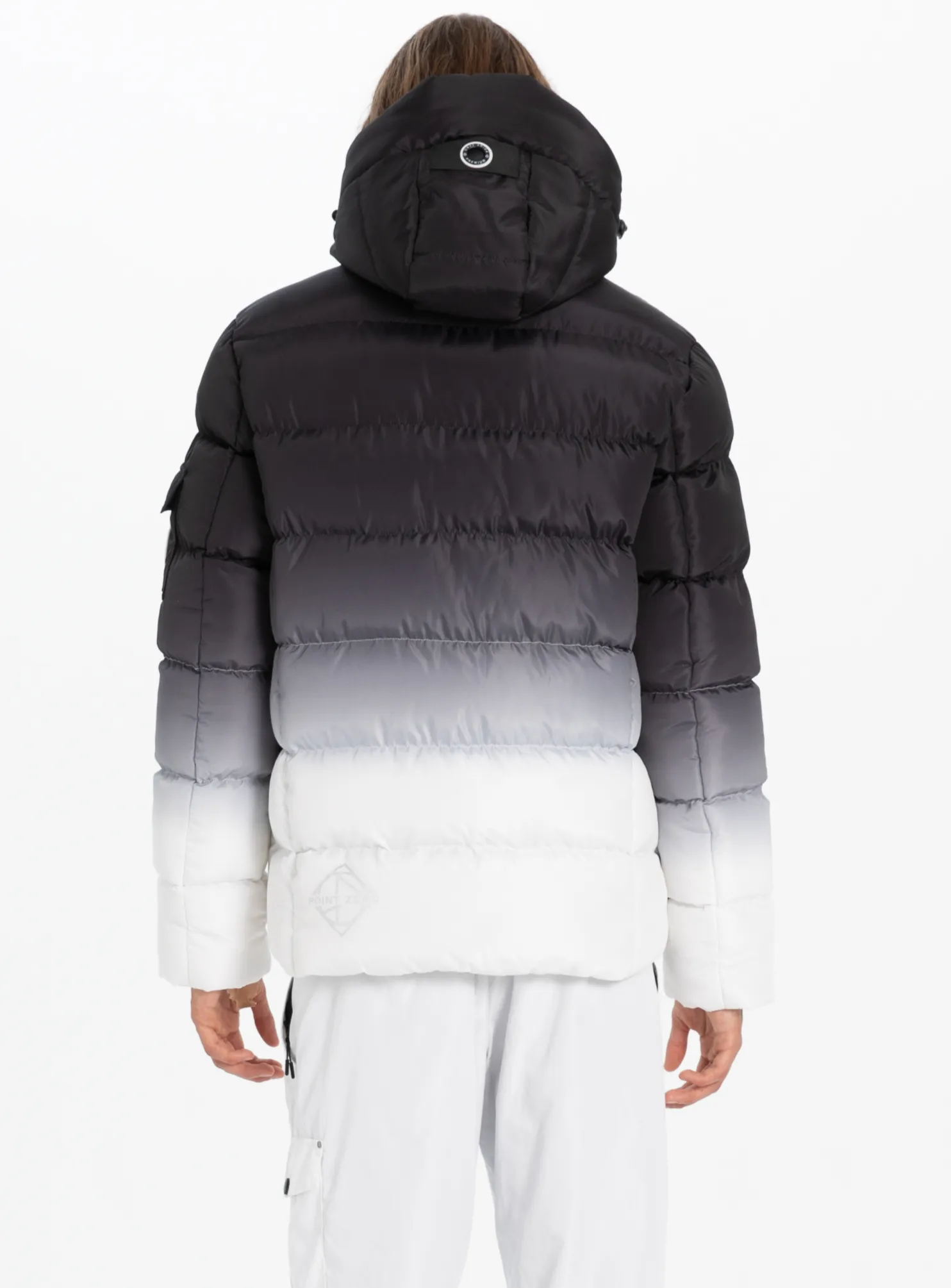 AKSEL| Dip Dye Puffer Jacket || AKSEL| Veste polaire Dip Dye