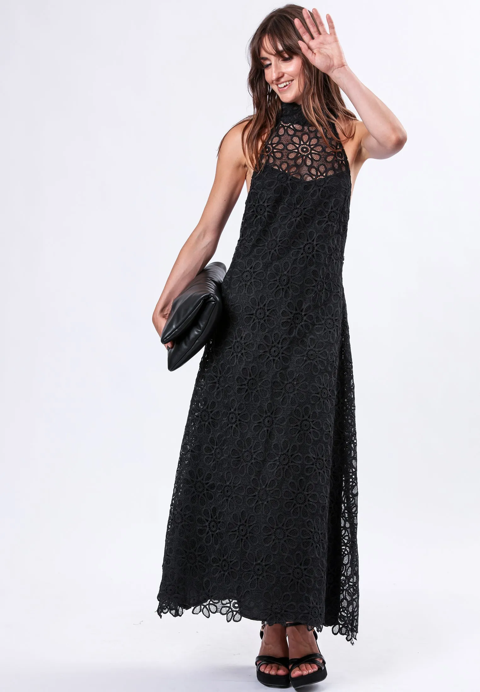 ANNA DRESS BLACK