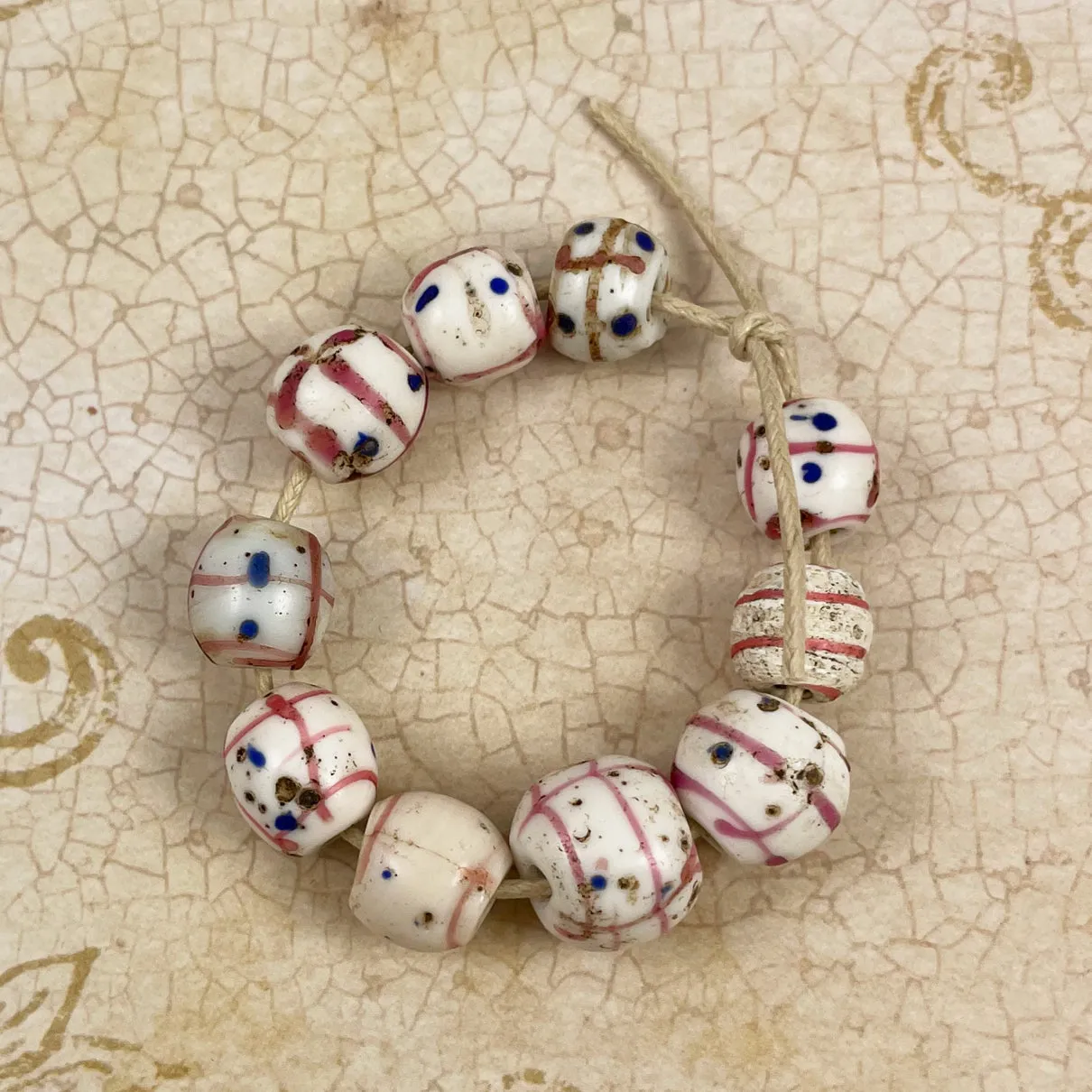 Antique Venetian African Trade Medicine Man Beads