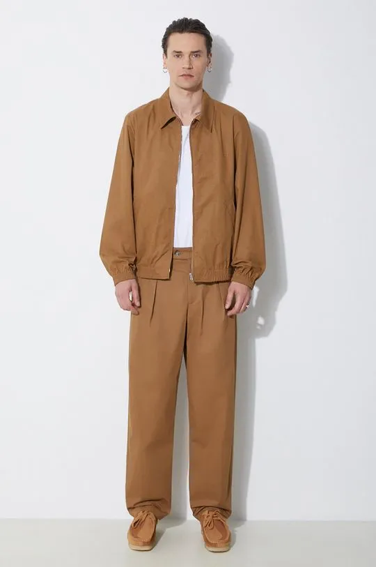 A.P.C. jacket blouson gilbert men's brown color COGXS-H02922