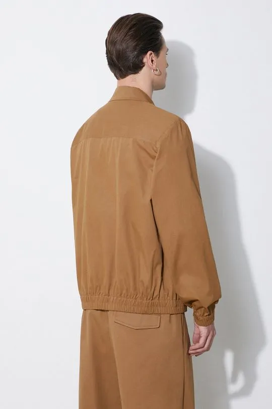 A.P.C. jacket blouson gilbert men's brown color COGXS-H02922