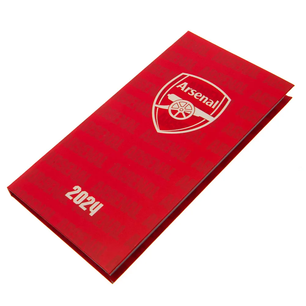 Arsenal FC Slim Diary 2024