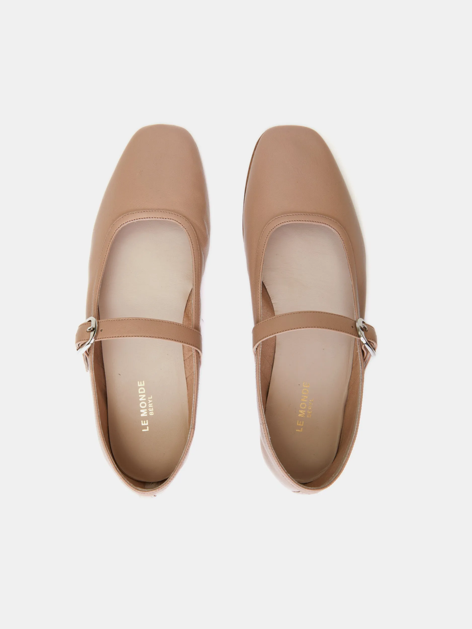 Ballet Mary Jane / Fawn Leather