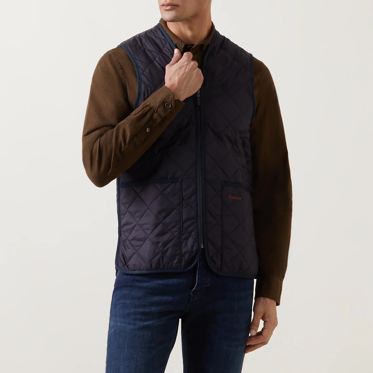 BARBOUR Quilted Jacket Liner - Navy