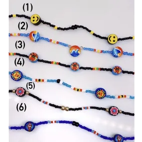 Beaded Clay Necklaces