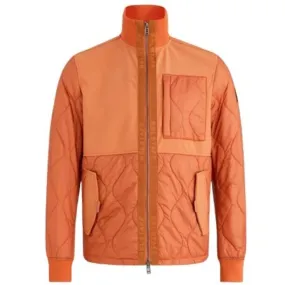 Belstaff Mens Sector Overshirt Jacket Amber