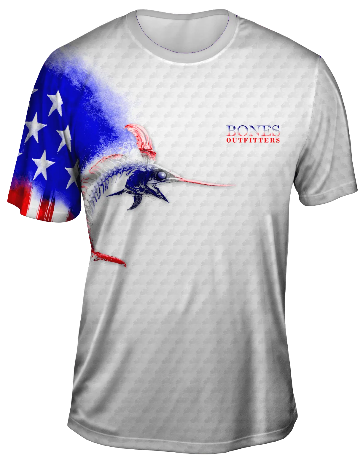 Billfish Stars & Stripes Short Sleeve Big & Tall