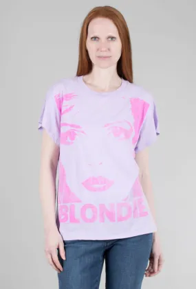 Blondie Collage Graphic Tee, Lavender