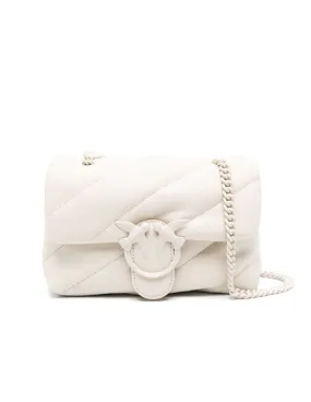 Borsa Pinko donna 100039A1JO mini love puff bianca