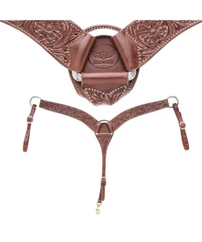 Cactus Saddlery Floral Breast Collar