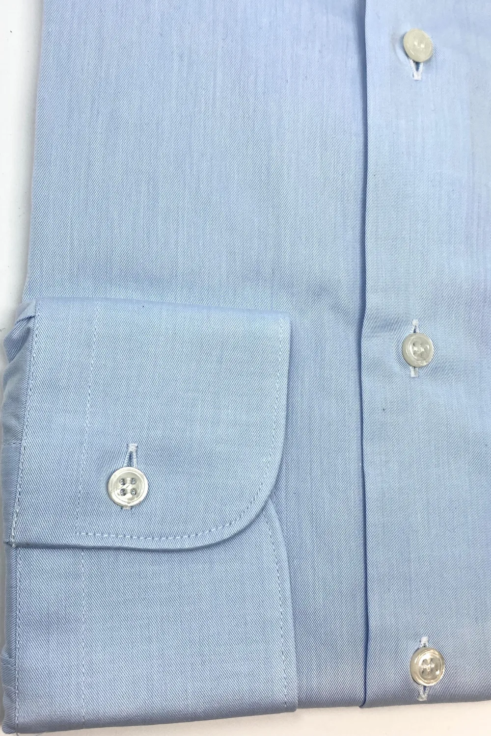 CAMICIA TWILL AZZURRO