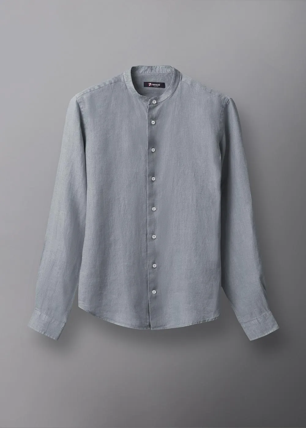 Caravaggio Essentials Linen Man Shirt Grey