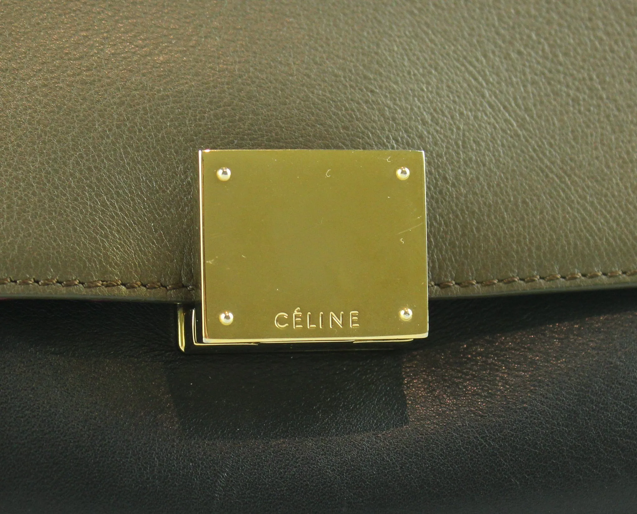 Celine Medium Trapeze Tri Tone GH