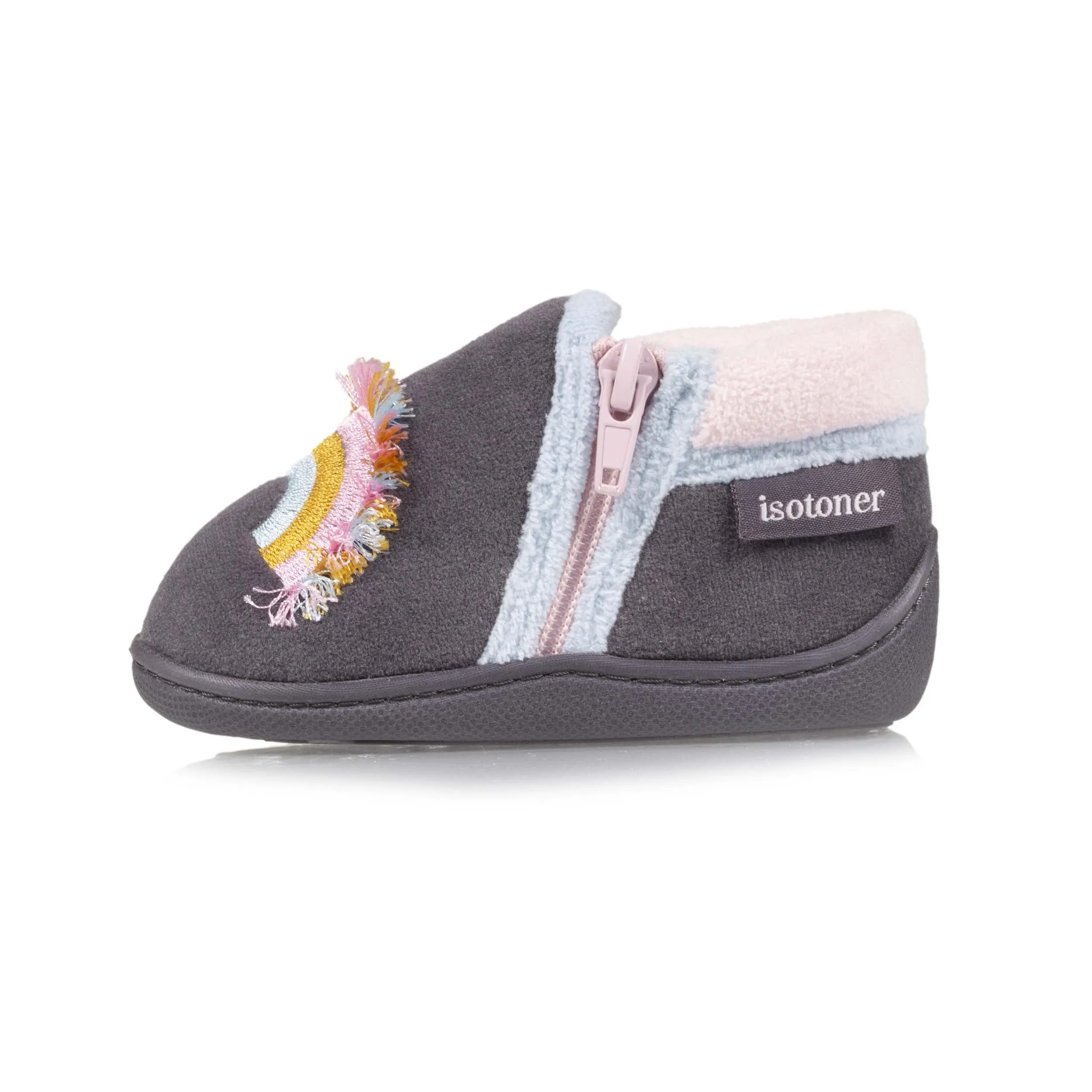 Chaussons bottillons Zip Bébé Licorne