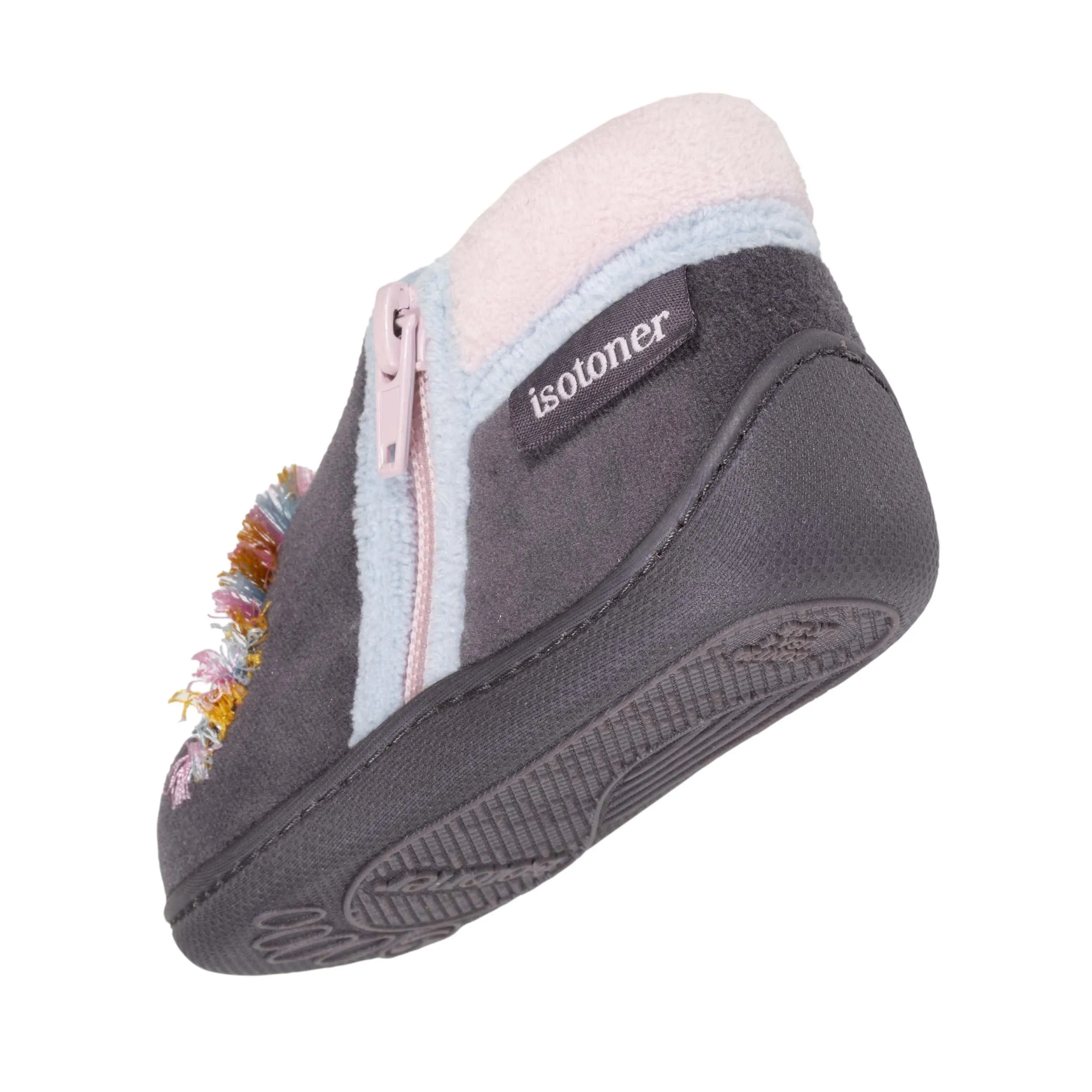 Chaussons bottillons Zip Bébé Licorne