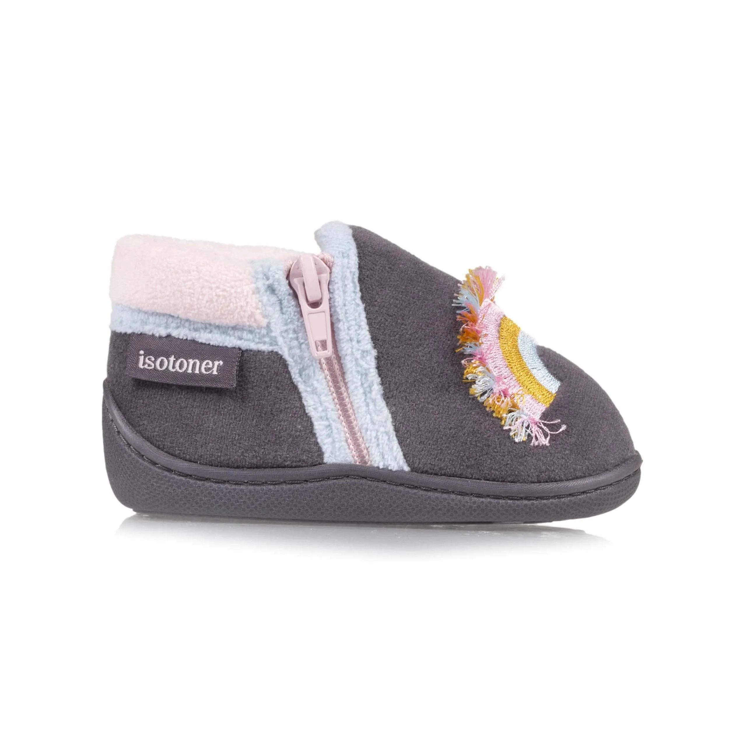 Chaussons bottillons Zip Bébé Licorne