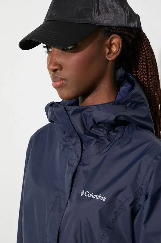 Columbia jacket Arcadia II women's navy blue color