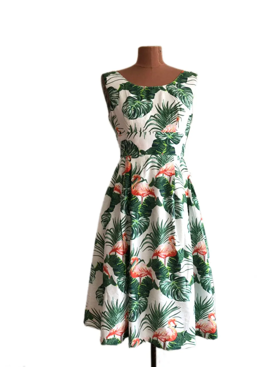 Cora Flamingo Dress