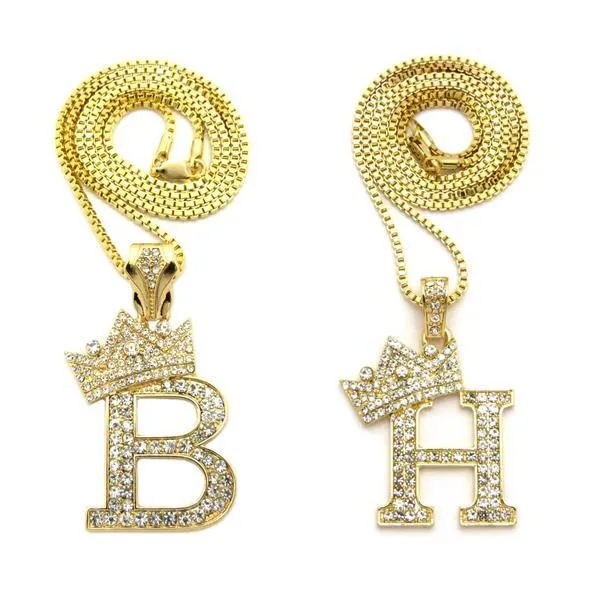 Crown Letter Set D (Gold)