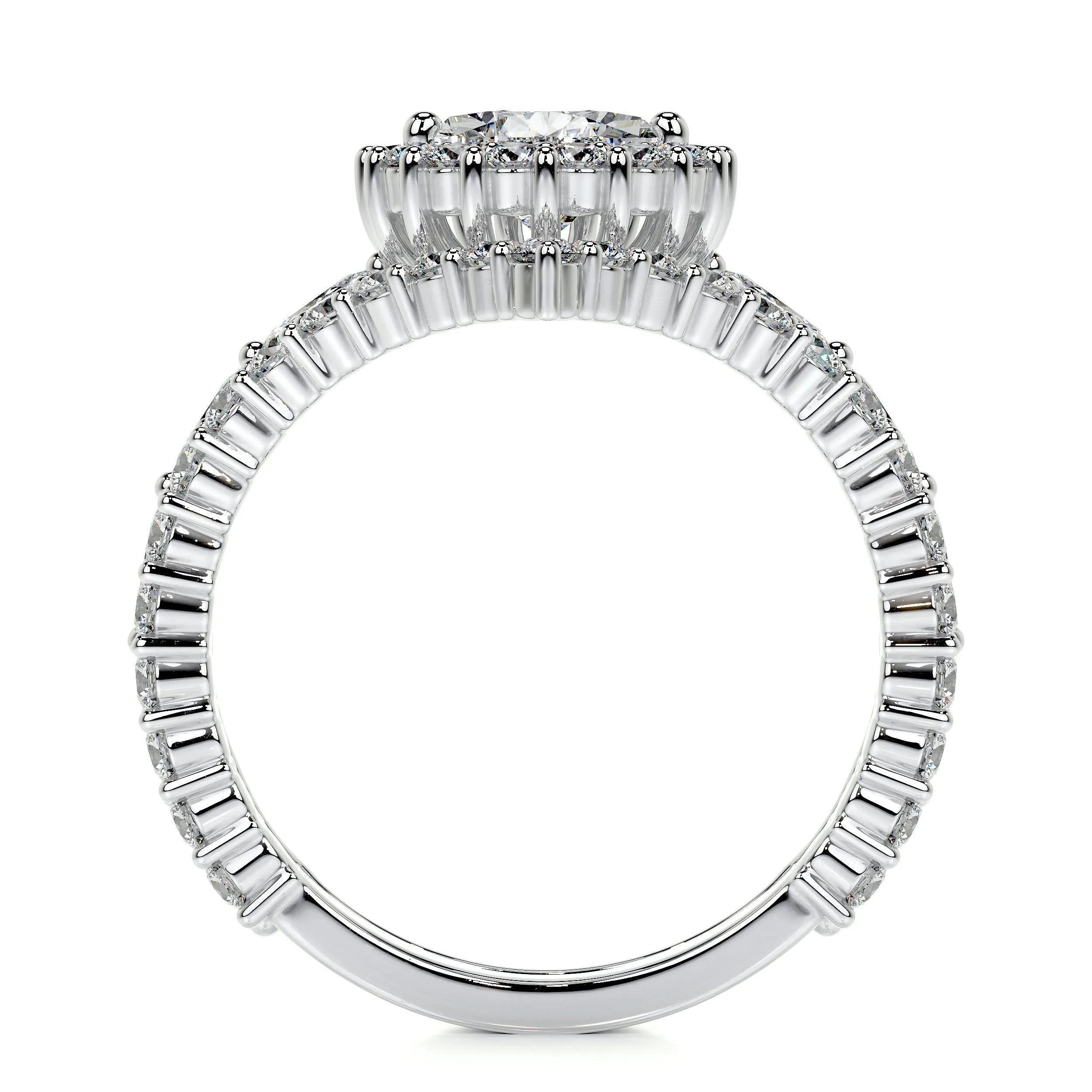 Dawn Lab Grown Diamond Bridal Set -18K White Gold