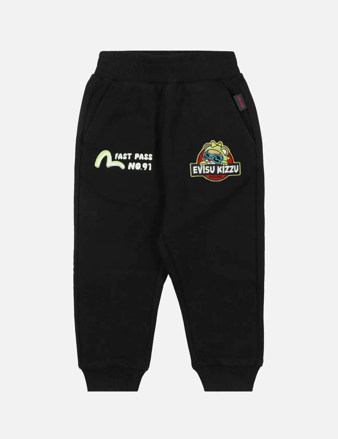 Dinosaur Pattern Daicock Print Regular Fit Sweatpants