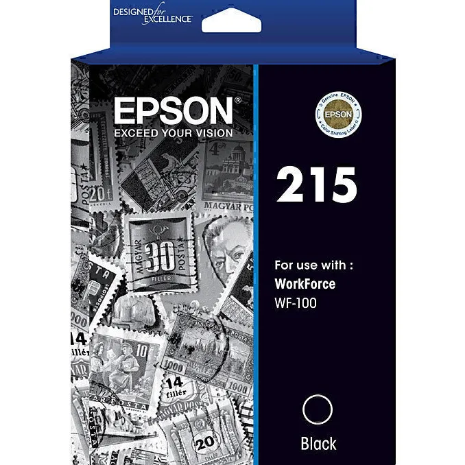 Epson 215 Ink Cartridge Black/Cyan/Magenta/Yellow Set WF-100 WorkForce