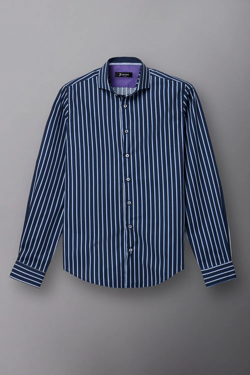 Firenze Sport Poplin Man Shirt Blue White