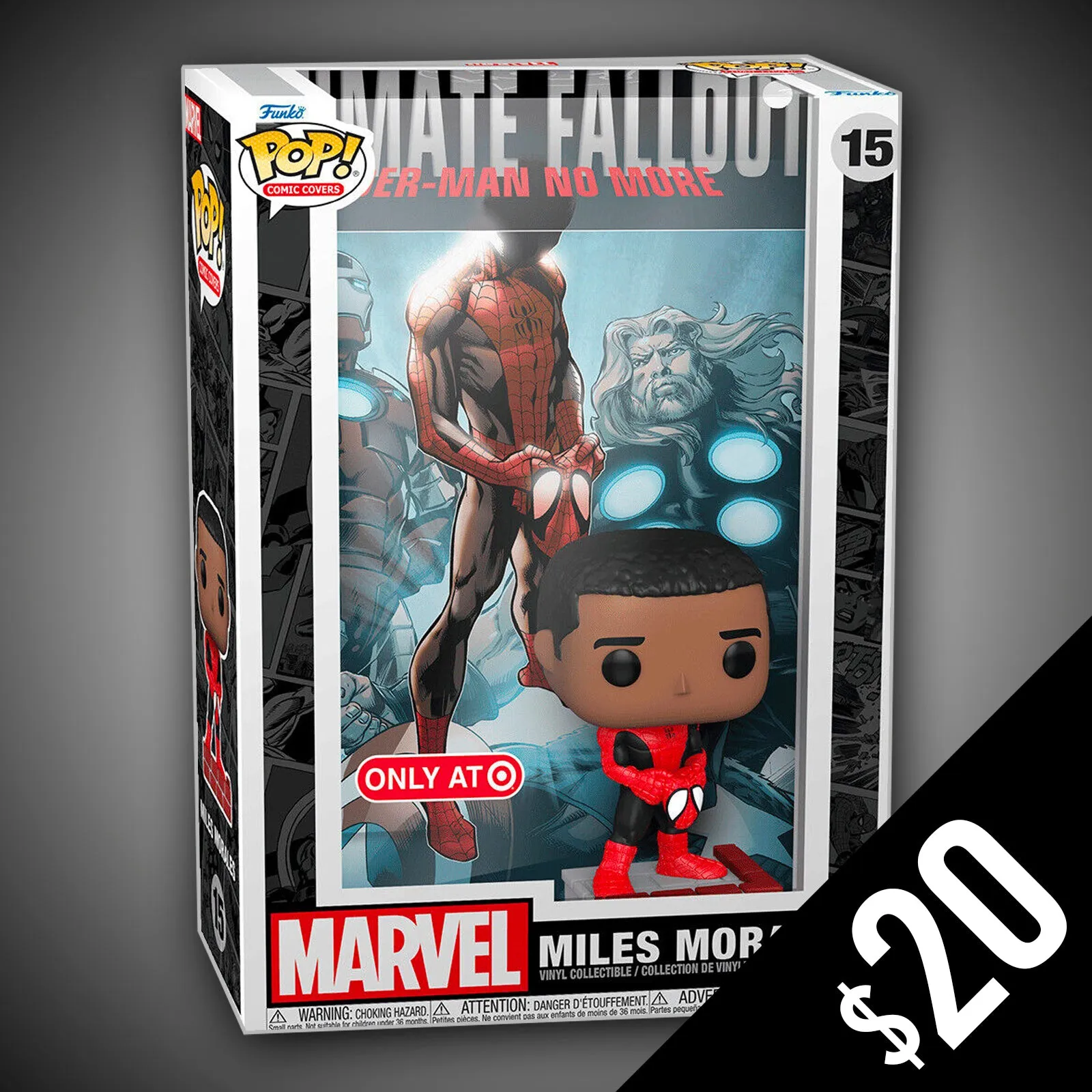 Funko Pop! Marvel: Spider-Man Ultimate Fallout: Miles Morales #15 (Target)