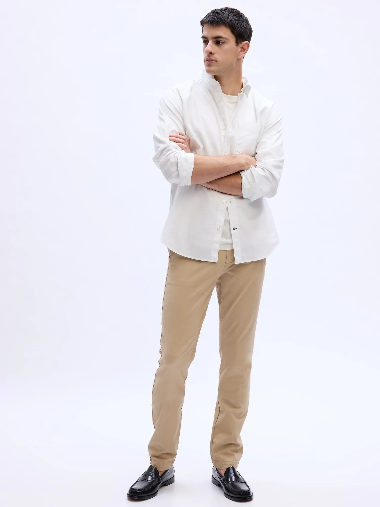 GapFlex Essential Khakis in Skinny Fit