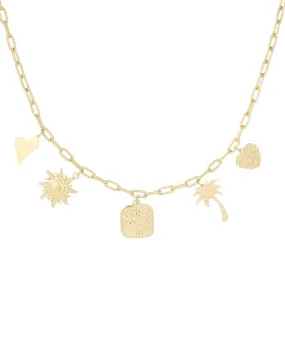 Gouden Zomer Bedels - Ketting