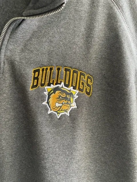 Grey Bulldogs Quarter Zip