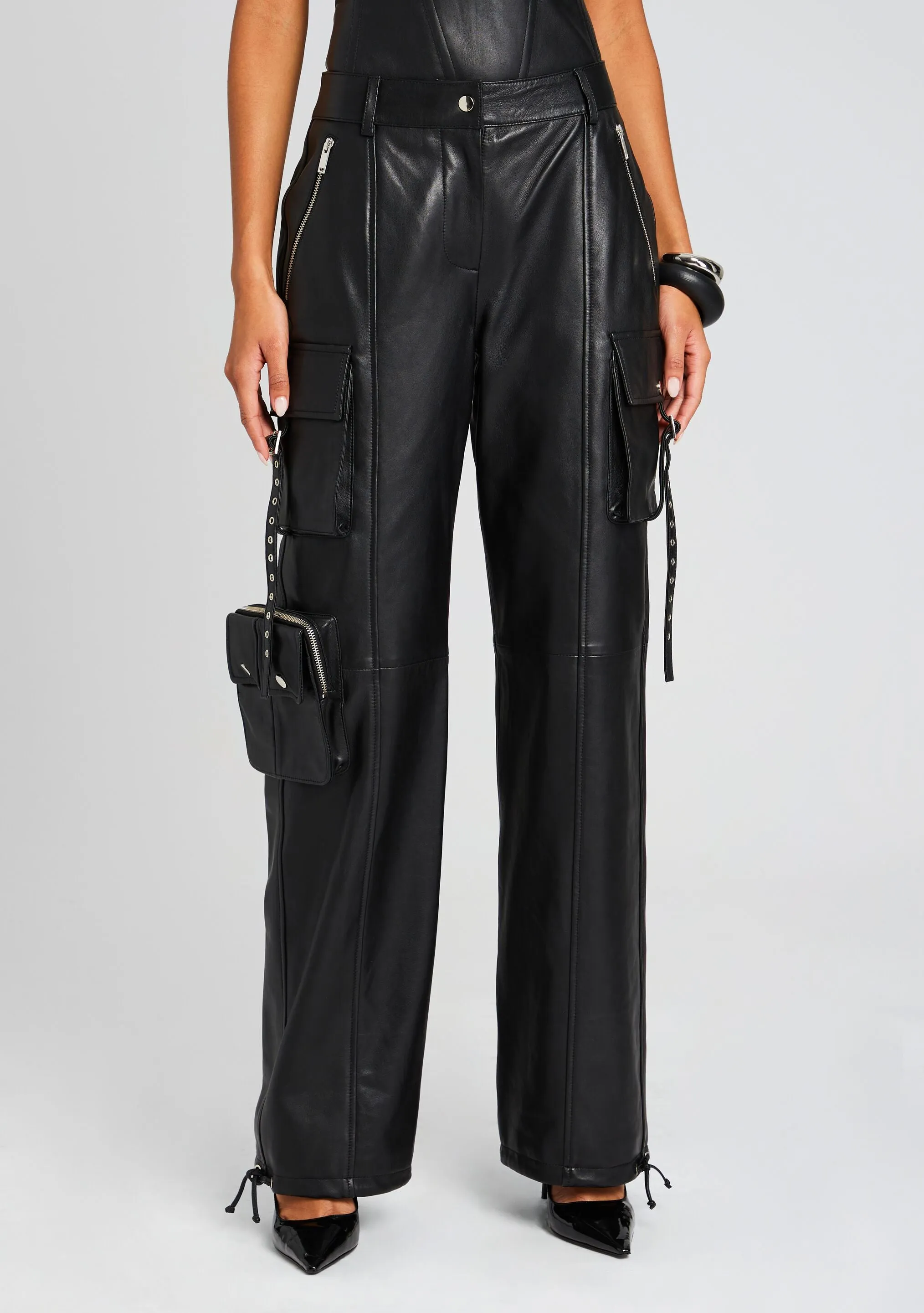 Honey Leather Pant