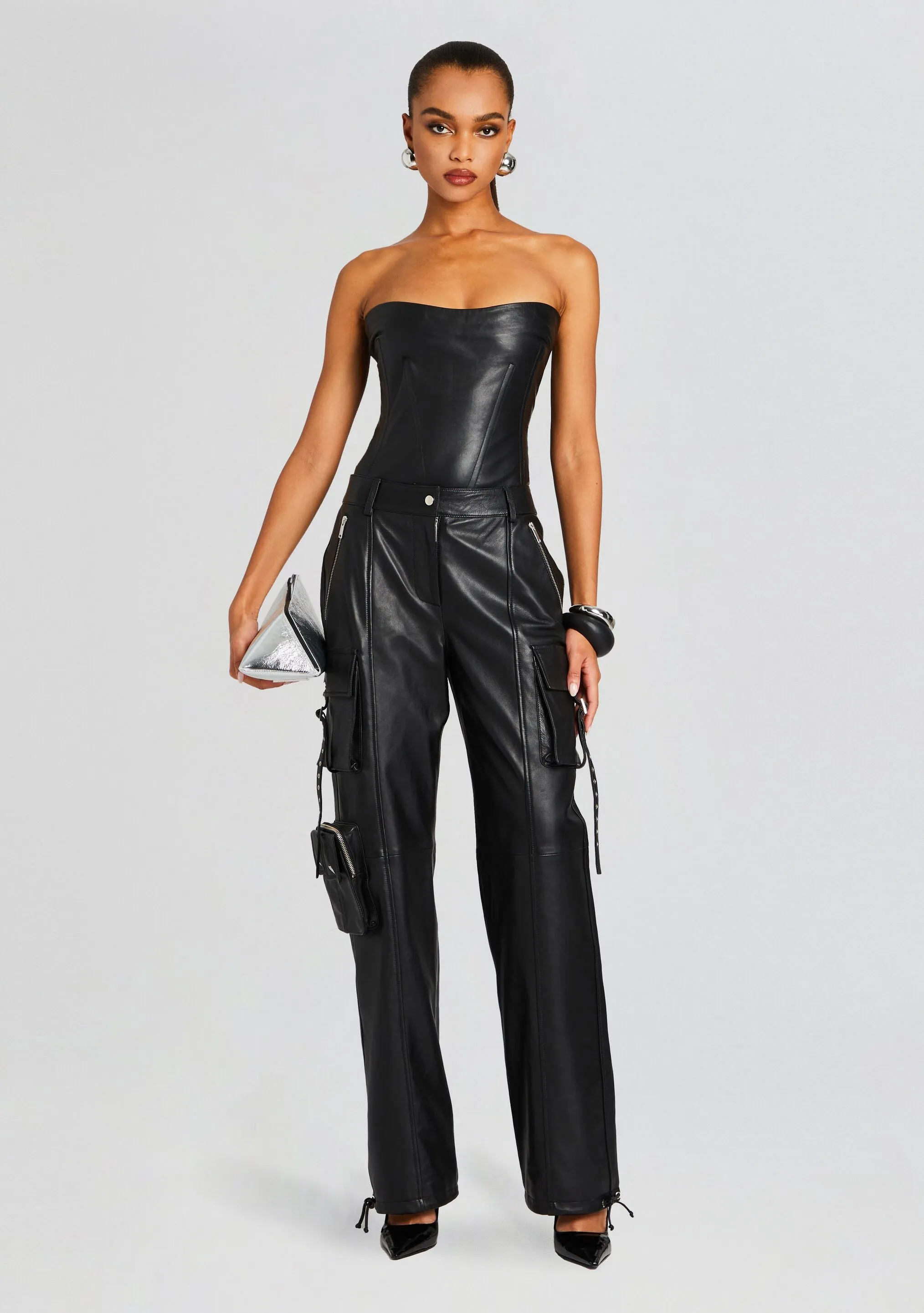 Honey Leather Pant