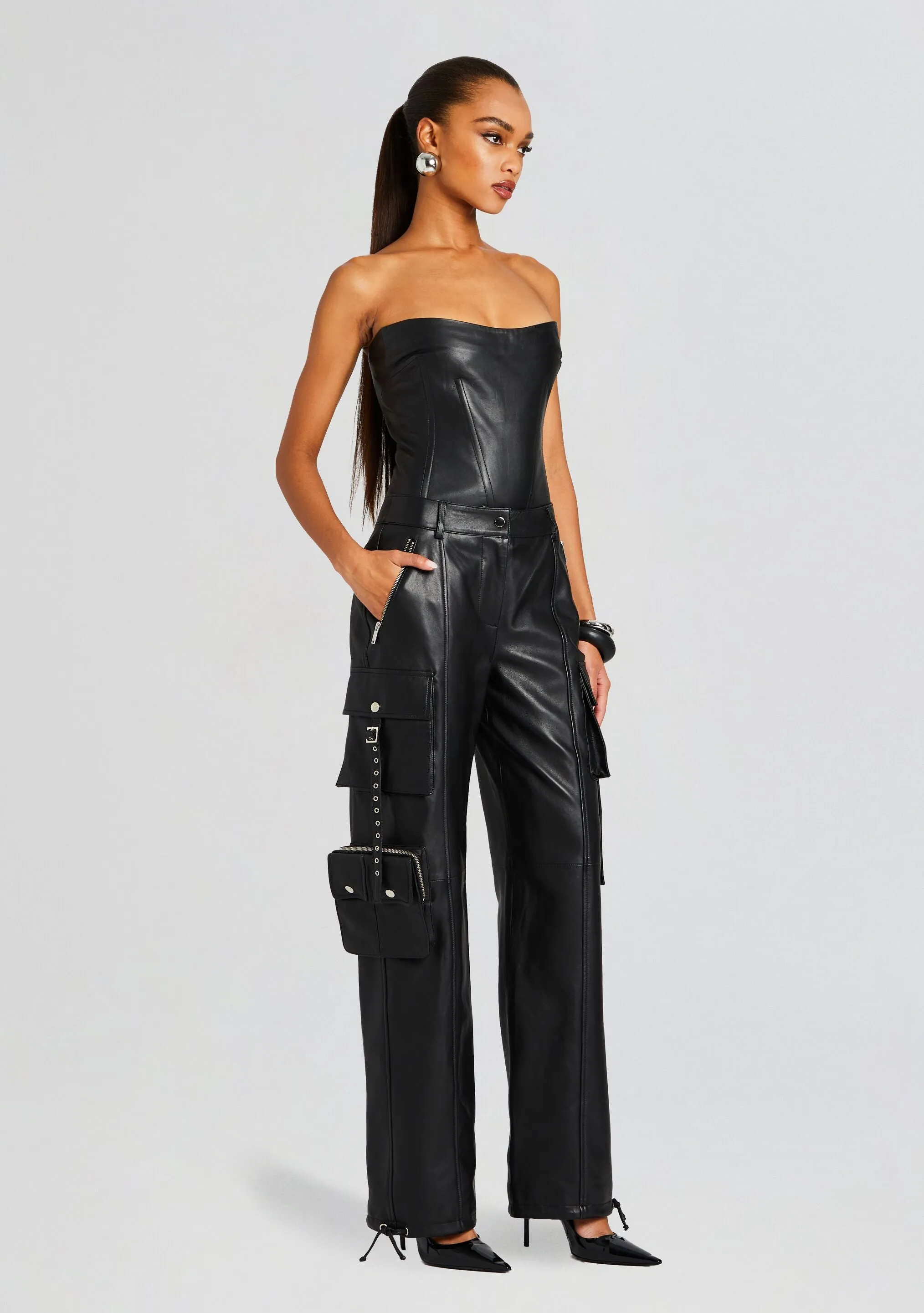 Honey Leather Pant