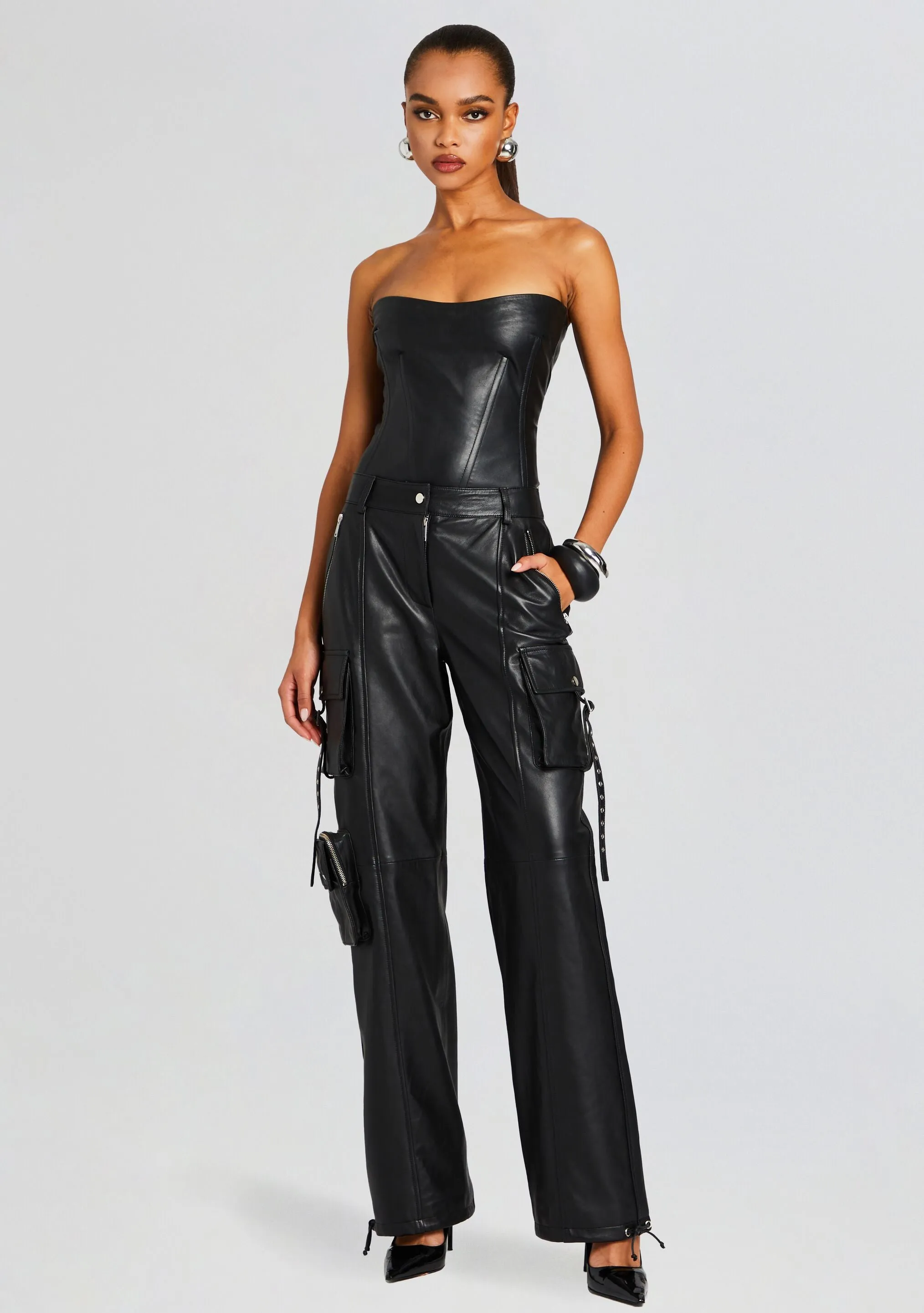 Honey Leather Pant