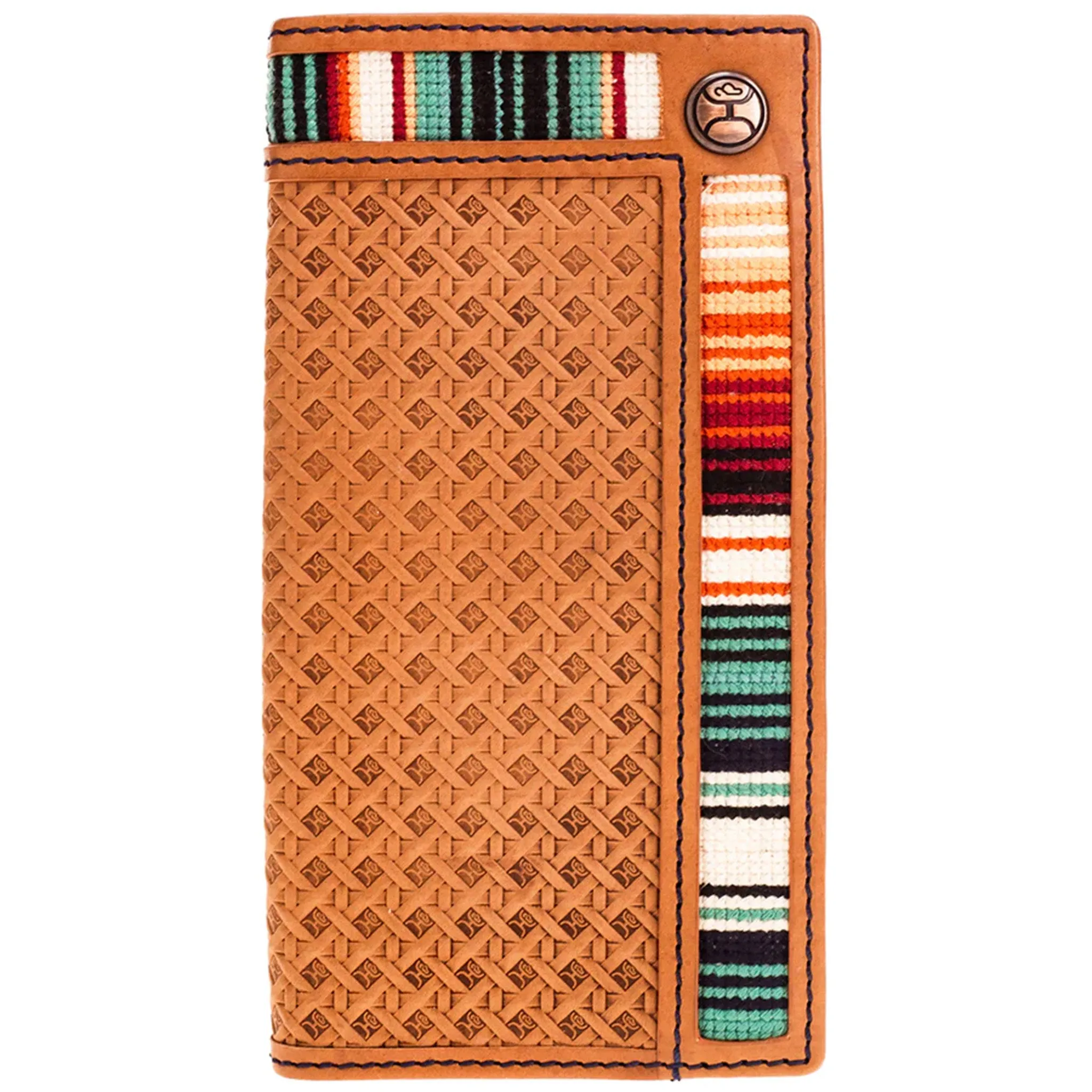 Hooey Tarlo Basket Weave Serape Wallet