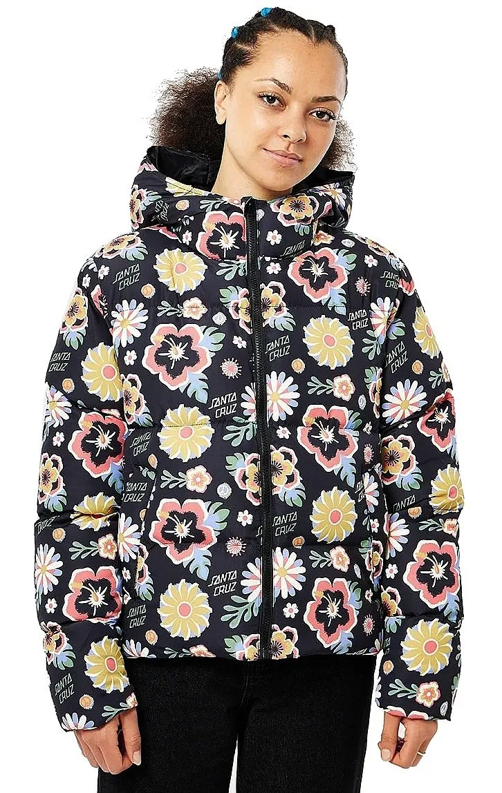 jacket Santa Cruz Free Spirit Repeat Quilted - All Over Print - women´s