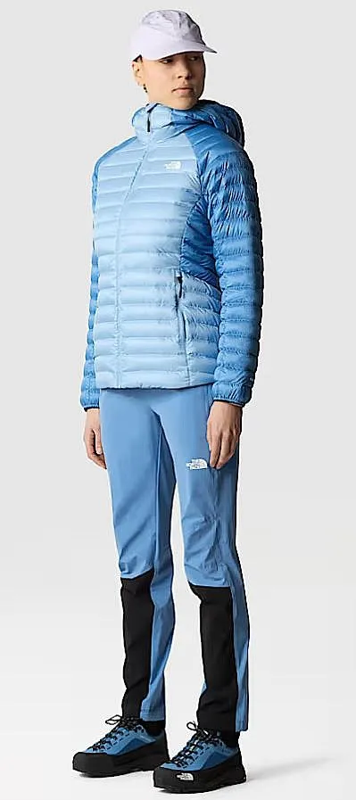 jacket The North Face Bettaforca LT Down Hoodie - Algae Blue/Midnight Pet - women´s