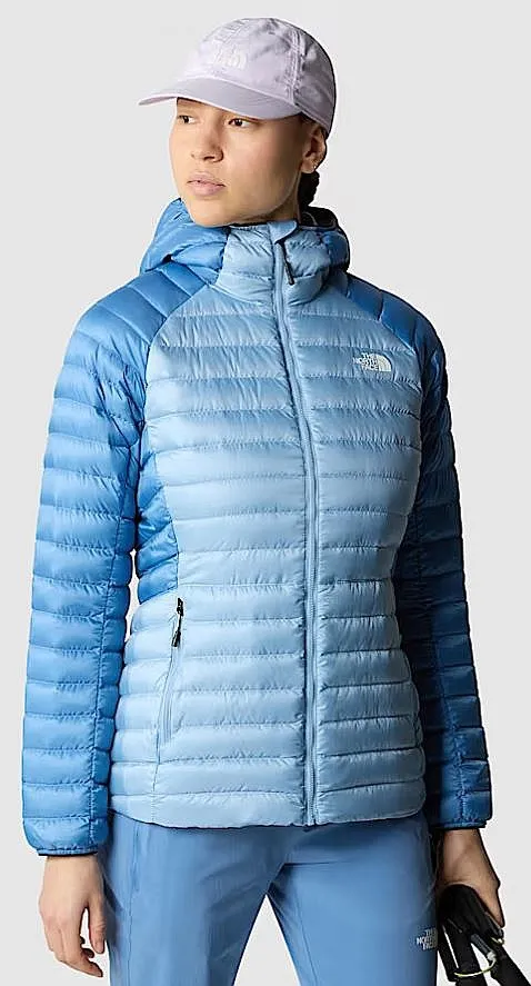 jacket The North Face Bettaforca LT Down Hoodie - Algae Blue/Midnight Pet - women´s