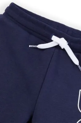 Kids' tracksuit with vertical logos