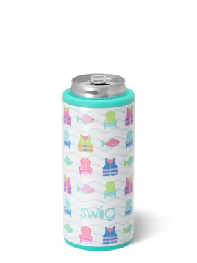 Lake Girl Skinny Can Cooler 12oz