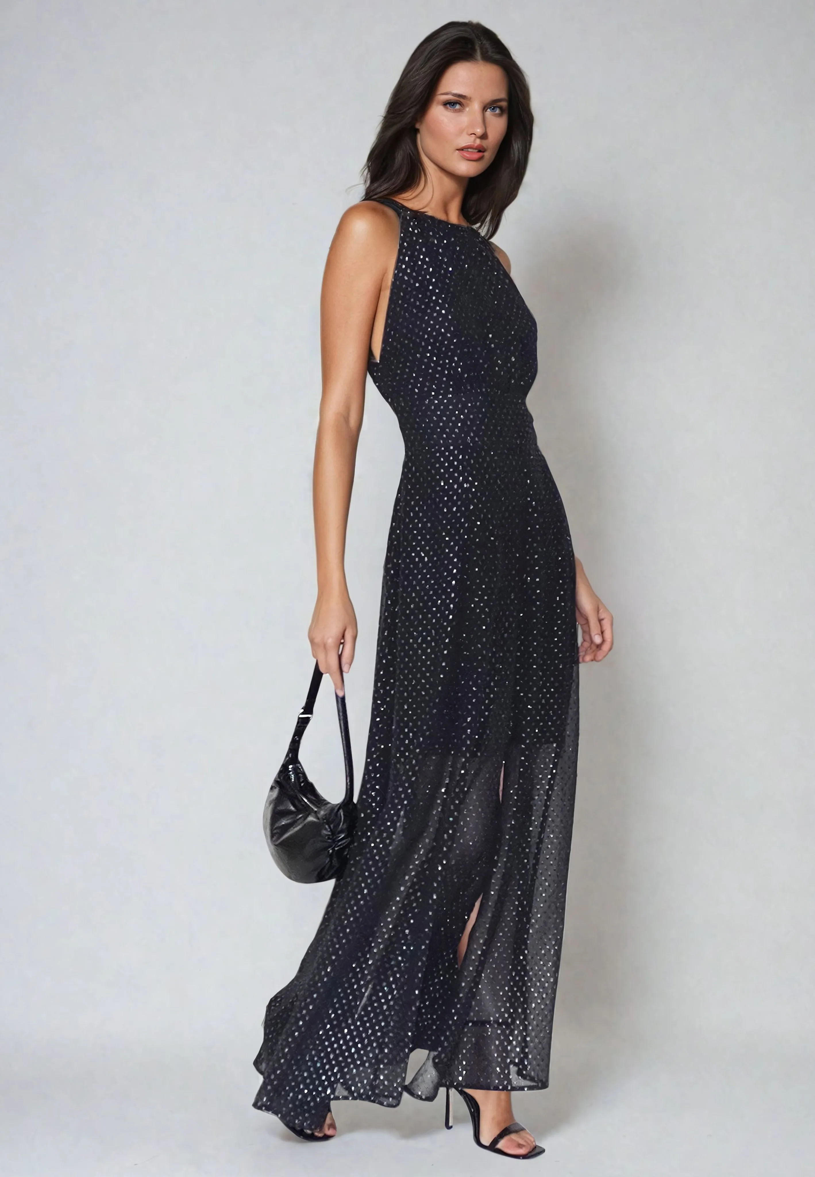 LAPIS MAXI DRESS BLACK