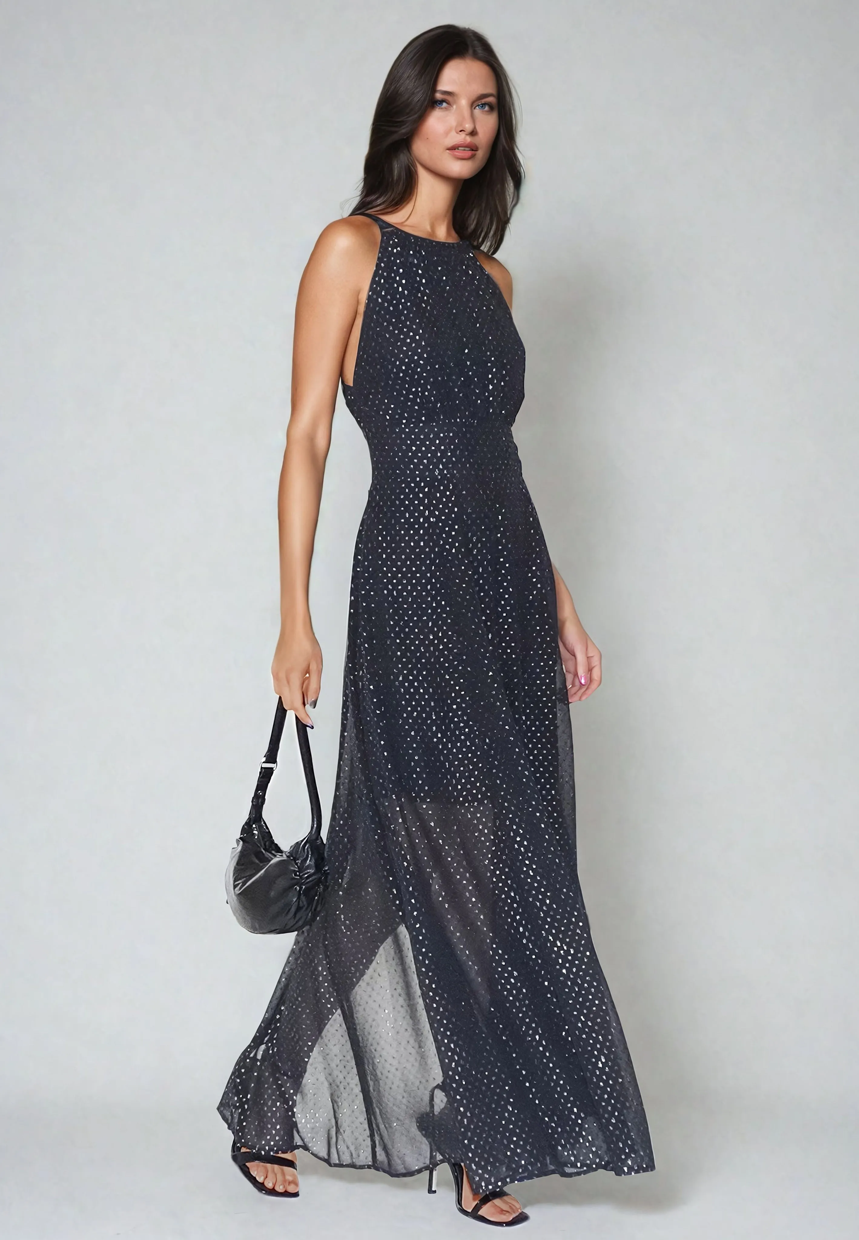 LAPIS MAXI DRESS BLACK