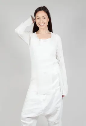 Layered Mesh Top in Starwhite
