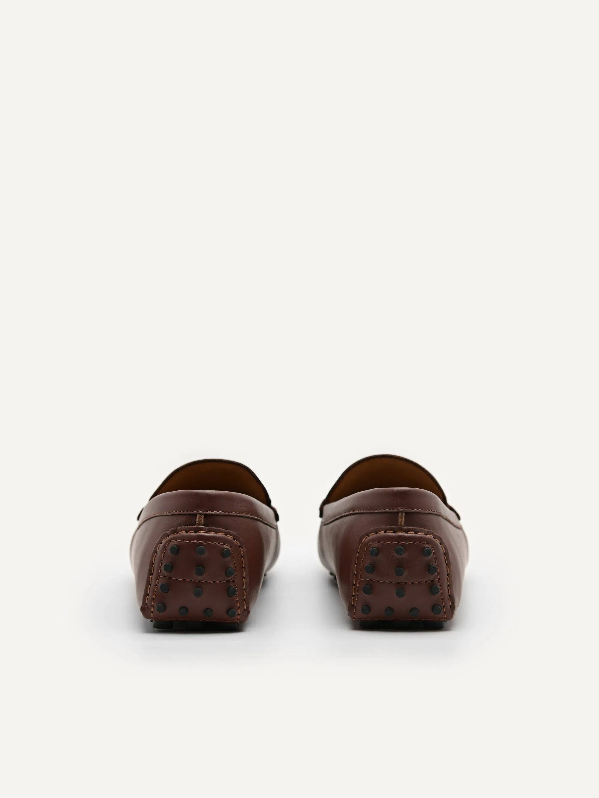 Leather Buckle Moccasins