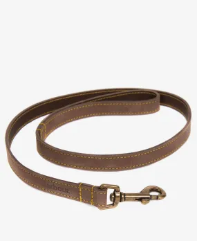 Leather Dog Lead Brown