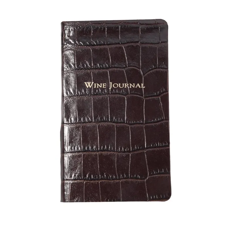 Leather Wine Journal