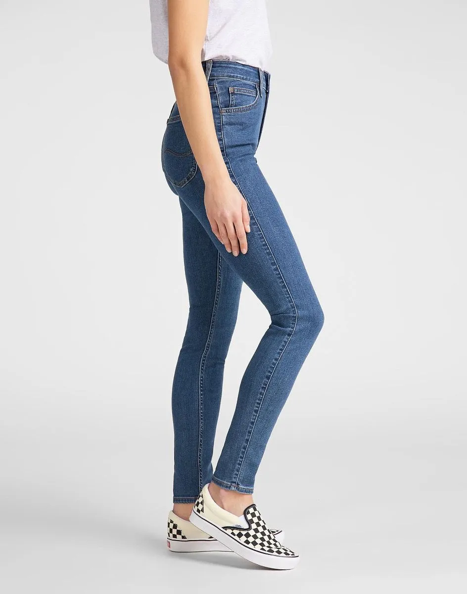 Lee Ivy Skinny Stretch Jeans Clean Play