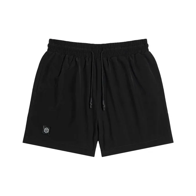 LETTERING SWIM TRUNKS Man Black